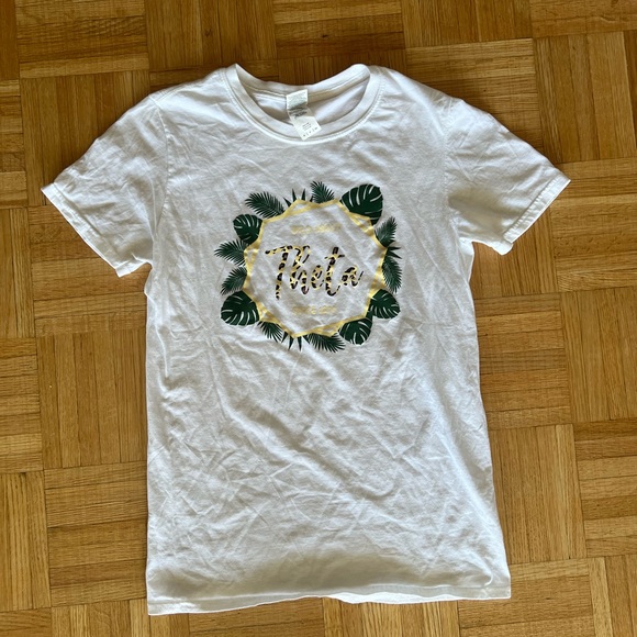 Kappa Alpha Theta Sorority Safari White T-Shirt - Picture 5 of 6